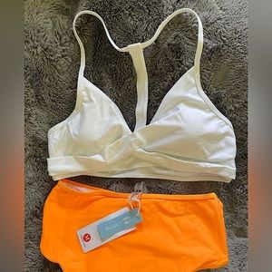 Cupshe High-Waist Bikini set in size medium